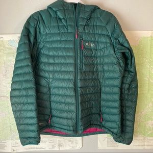 RAB down jacket